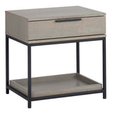 Rebel Nighstand, Taupe-Furniture - Bedroom-High Fashion Home