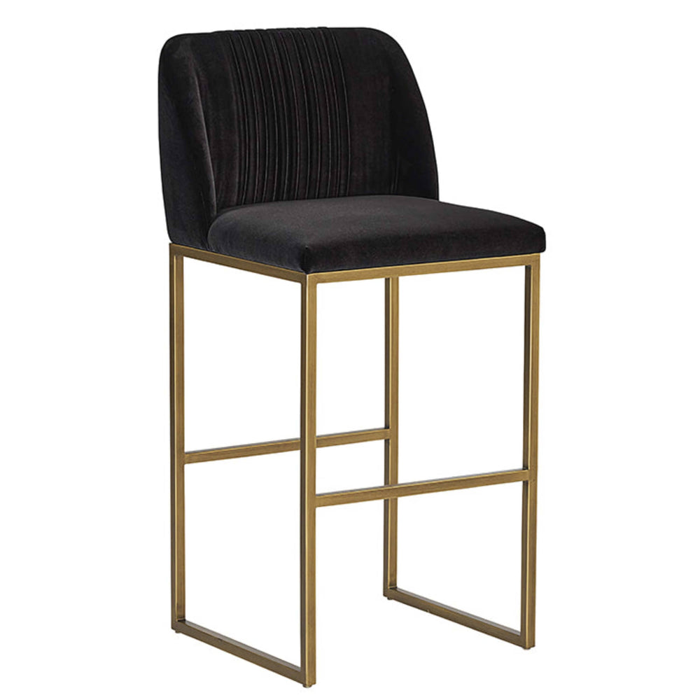 Nevin Bar & Counter Stool, Shadow Grey