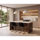 Nevin Bar & Counter Stool, Shadow Grey