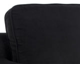 Kalmin Lounge Chair, Abbington Black-Furniture - Chairs-High Fashion Home