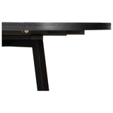 Eberwin Round Ext Dining Table, Dark Carbon by Four Hands — DET_1