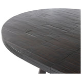 Eberwin Round Ext Dining Table, Dark Carbon by Four Hands — DET_1