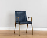 Homer Dining Armchair, Bravo Admiral, Set of 2-Furniture - Dining-High Fashion Home