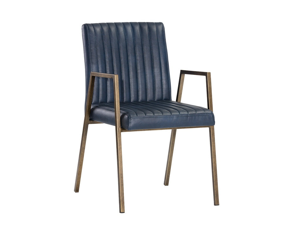 Homer Dining Armchair, Bravo Admiral, Set of 2-Furniture - Dining-High Fashion Home