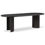 Paden Dining Table, Dark Tamo Ash Veneer by Four Hands — PRM_1