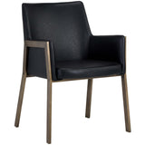 Bernadette Arm Chair, Bravo Black