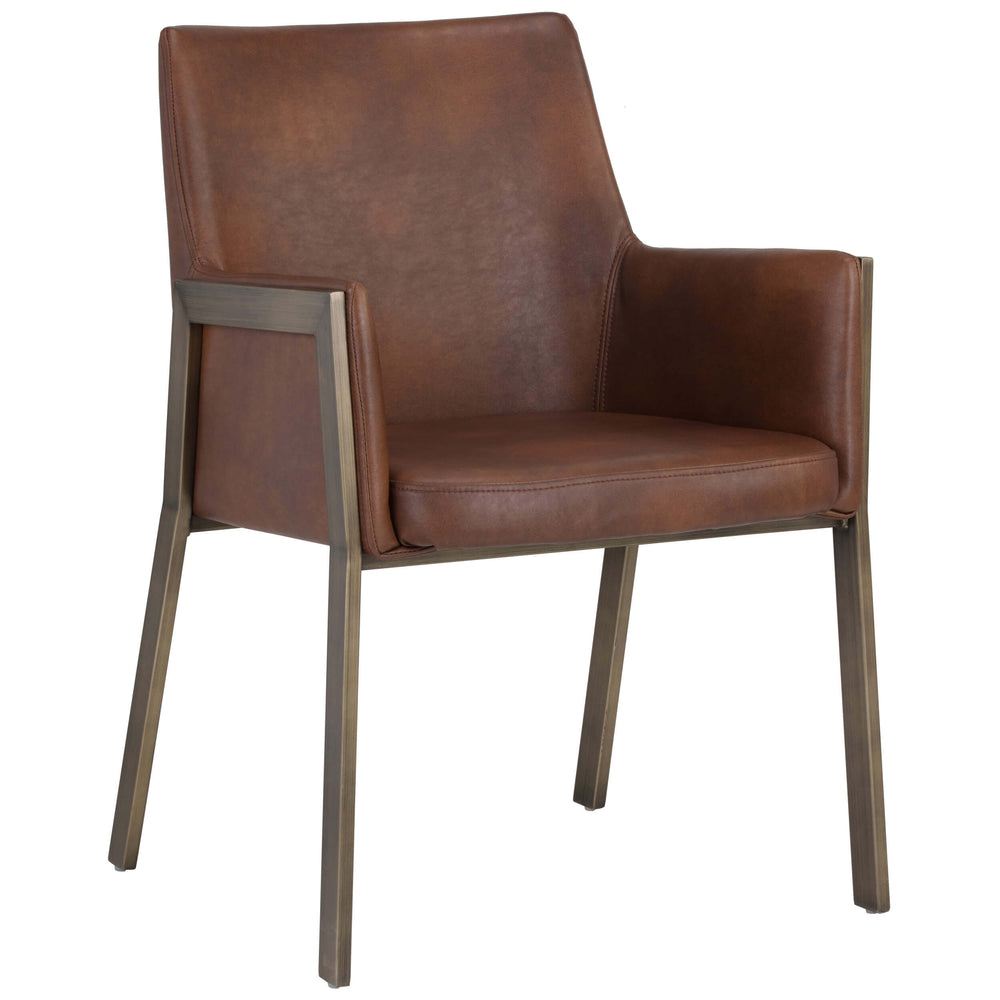 Bernadette Arm Chair, Bravo Cognac