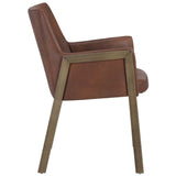 Bernadette Arm Chair, Bravo Cognac