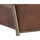 Bernadette Arm Chair, Bravo Cognac