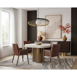 Bernadette Arm Chair, Bravo Cognac