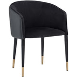 Asher Arm Chair, Abbington Black