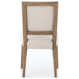 Kurt Dining Chair, Dark Linen, Set of 2 by Four Hands — BCK_1