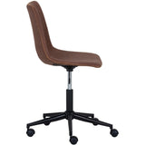 Cal Office Chair, Antique Brown