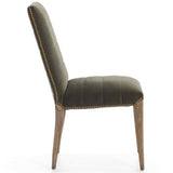 Nate Dining Chair, Modern Velvet Loden, Set of 2 by Four Hands