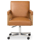Reuben Desk Chair, Sierra Butterscotch-Furniture - Chairs-High Fashion Home