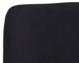 Cassius Swivel Dining Armchair, Abbington Black/Bravo Black, Set of 2-Furniture - Dining-High Fashion Home