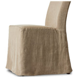 Vista Slipcovered Dining Chair, Broadway Canvas, Set of 2 by Four Hands — DET_1