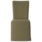 Vista Slipcovered Dining Chair, Broadway Olive, Set of 2 by Four Hands — FRT_1