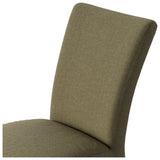 Vista Slipcovered Dining Chair, Broadway Olive, Set of 2 by Four Hands — DET_1