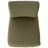 Vista Slipcovered Dining Chair, Broadway Olive, Set of 2 by Four Hands — TOP_1