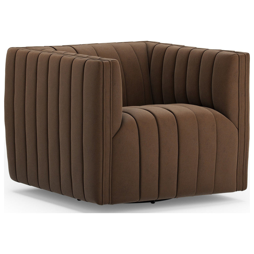 Augustine Swivel Chair, Maestro Cigar by Four Hands — PRM_1