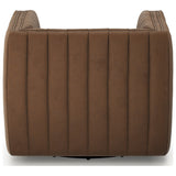 Augustine Swivel Chair, Maestro Cigar by Four Hands — BCK_1