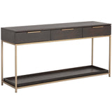 Rebel Console Table with Drawers by Sunpan