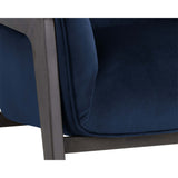 Maximus Chair, Metropolis Blue