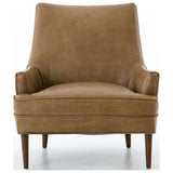 Danya Leather Chair, Dakota Warm Taupe by Four Hands — FRT_1