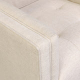 Kiera Swivel Chair, Thames Cream