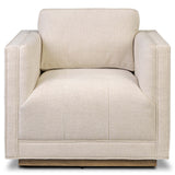 Kiera Swivel Chair, Thames Cream