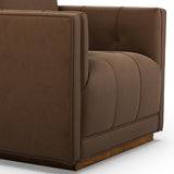 Kiera Swivel Chair, Maestro Cigar by Four Hands-Furniture - Chairs-High Fashion Home