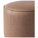 Sinclair Round Ottoman, Maestro Cigar by Four Hands — DET_1