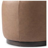 Sinclair Round Ottoman, Maestro Cigar by Four Hands — DET_1