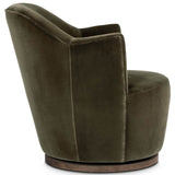 Aurora Swivel Chair, Surrey Olive by Four Hands-Furniture - Chairs-High Fashion Home