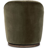 Aurora Swivel Chair, Surrey Olive by Four Hands-Furniture - Chairs-High Fashion Home