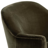Aurora Swivel Chair, Surrey Olive by Four Hands-Furniture - Chairs-High Fashion Home
