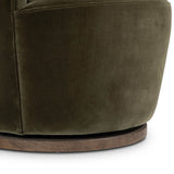 Aurora Swivel Chair, Surrey Olive by Four Hands-Furniture - Chairs-High Fashion Home