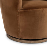 Aurora Swivel Chair, Surrey Ochre by Four Hands