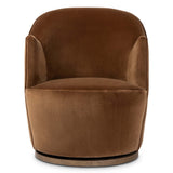 Aurora Swivel Chair, Surrey Ochre by Four Hands