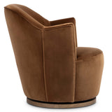 Aurora Swivel Chair, Surrey Ochre by Four Hands