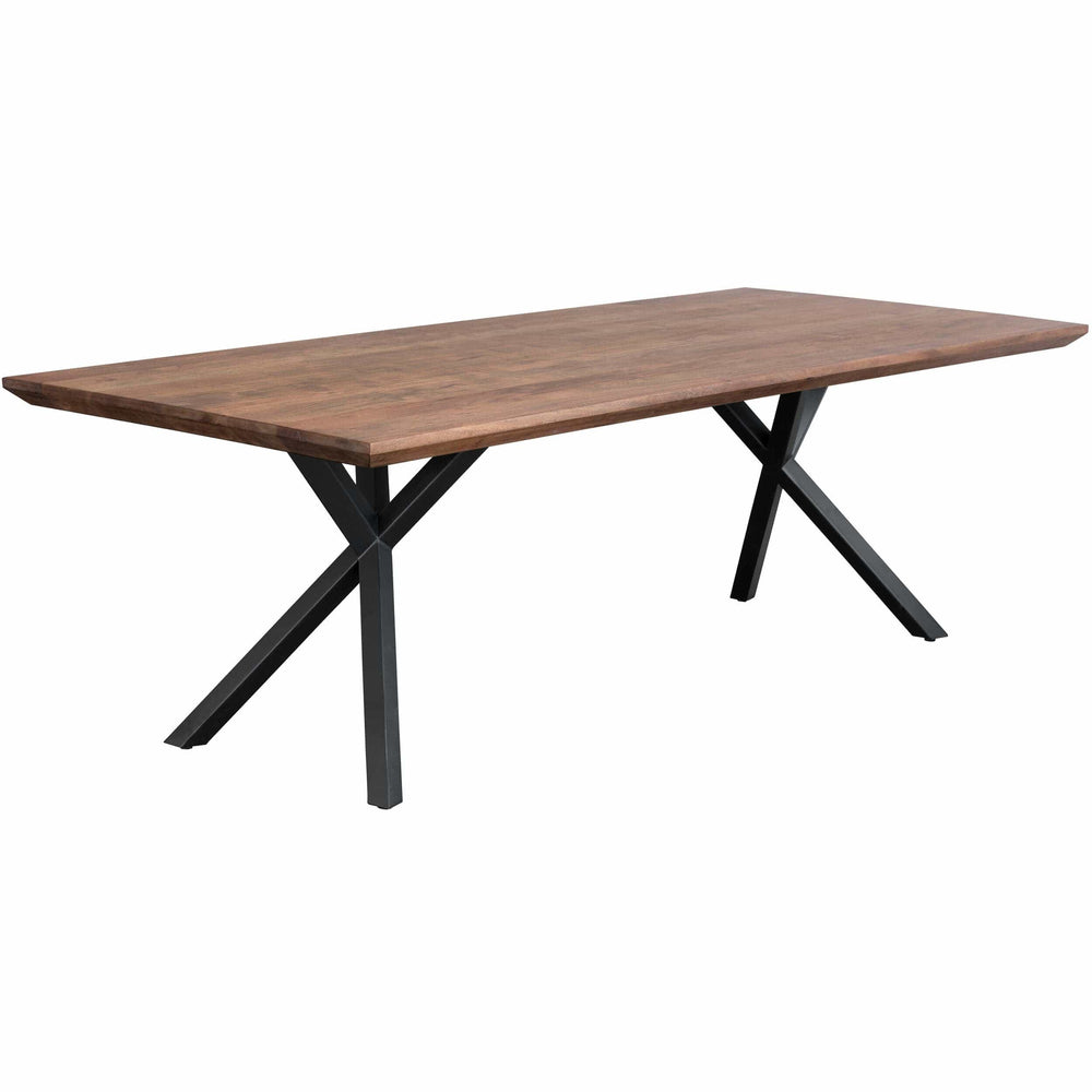 Lark Dining Table, Brown-Furniture - Dining-High Fashion Home