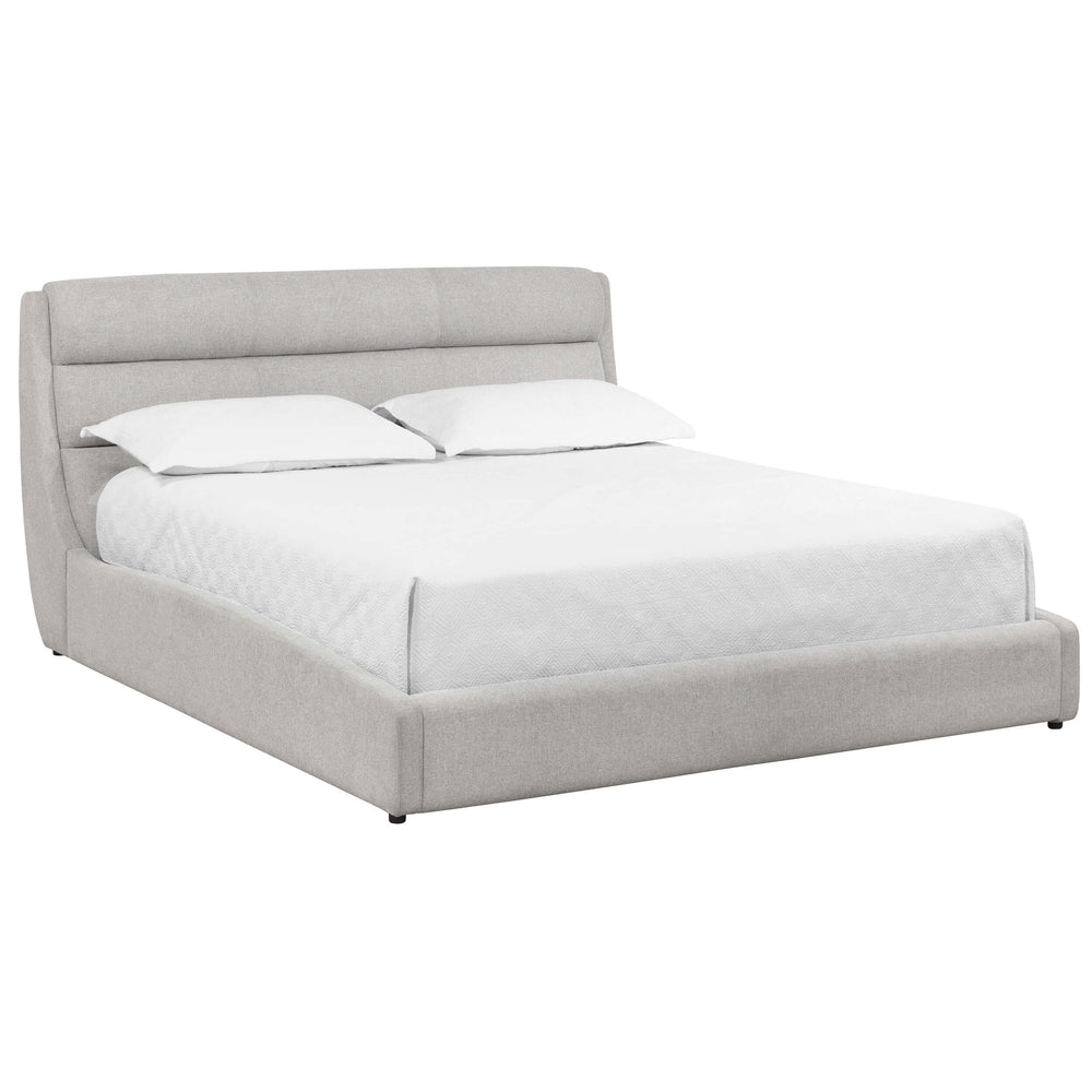 Senna Queen Bed, Belfast Heather Grey