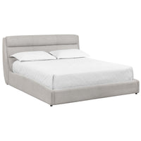 Senna Queen Bed, Belfast Heather Grey