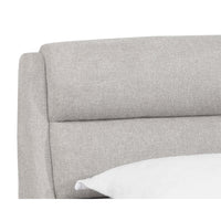 Senna Queen Bed, Belfast Heather Grey