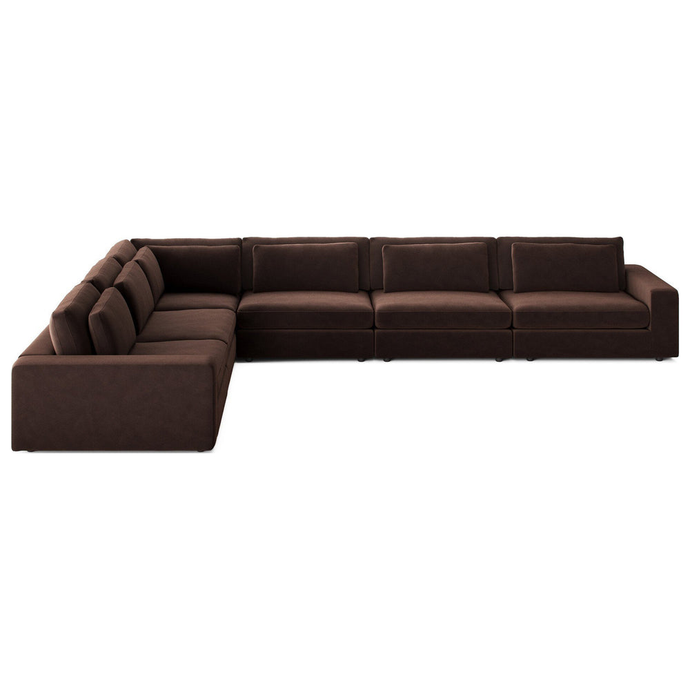 Bloor 6-Piece Sectional, Surrey Cocoa by Four Hands — FRT_1