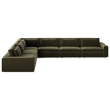 Bloor 6-Piece Sectional, Surrey Olive by Four Hands — FRT_1