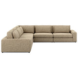 Bloor 5-Piece Sectional, Easthill Wheat by Four Hands — FRT_1