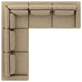 Bloor 5-Piece Sectional, Easthill Wheat by Four Hands — TOP_1