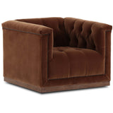Maxx Swivel Chair, Surrey Ochre by Four Hands